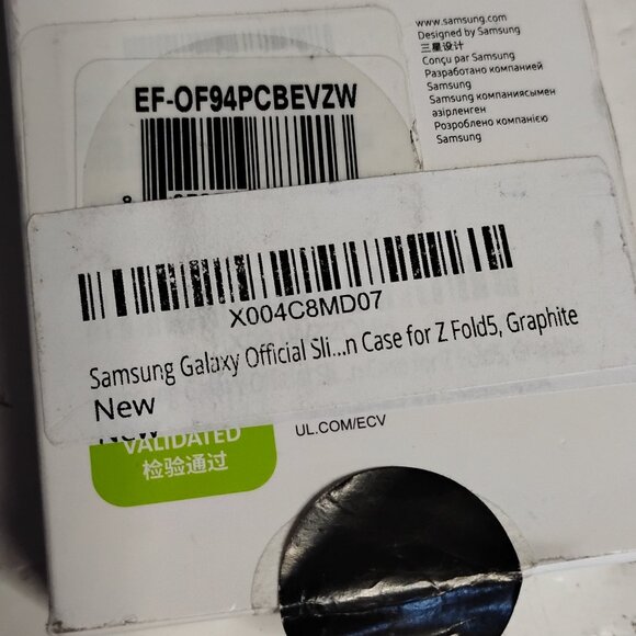 Galaxy Z Fold5 Slim S-pen Case, Graphite - Picture 14 of 16